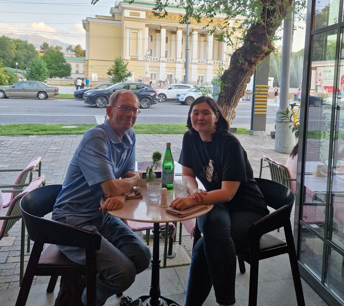 Dina Pisareva and Denis de Crombrugghe
